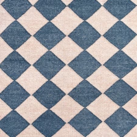 Handmade Vintage Multicolor Wool Dhurrie For Living